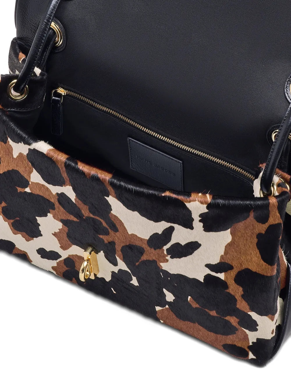 Marc Jacobs Large Dual Hair Calf Shoulder Bag
