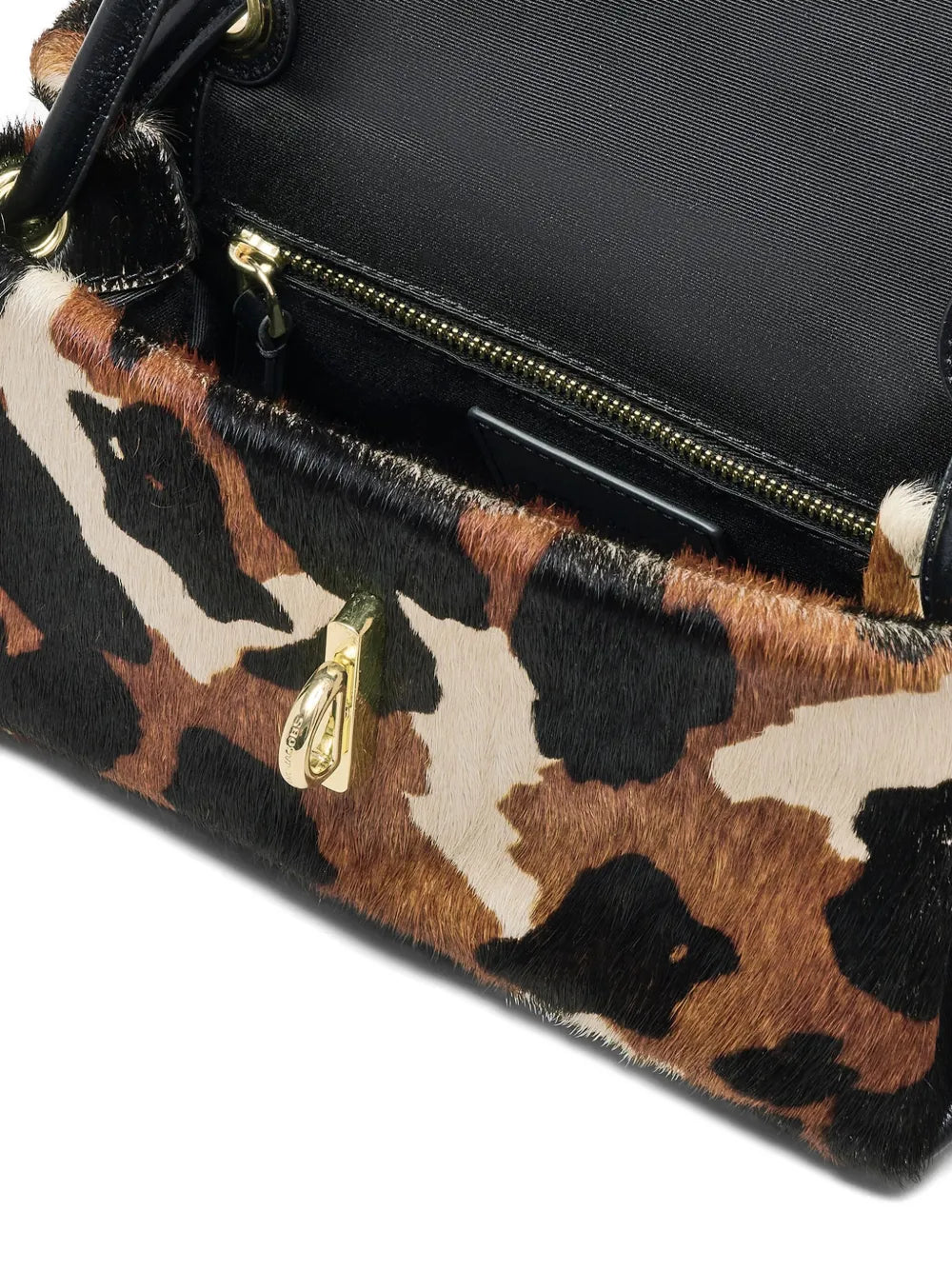 Marc Jacobs Mini Dual Hair Calf Shoulder Bag