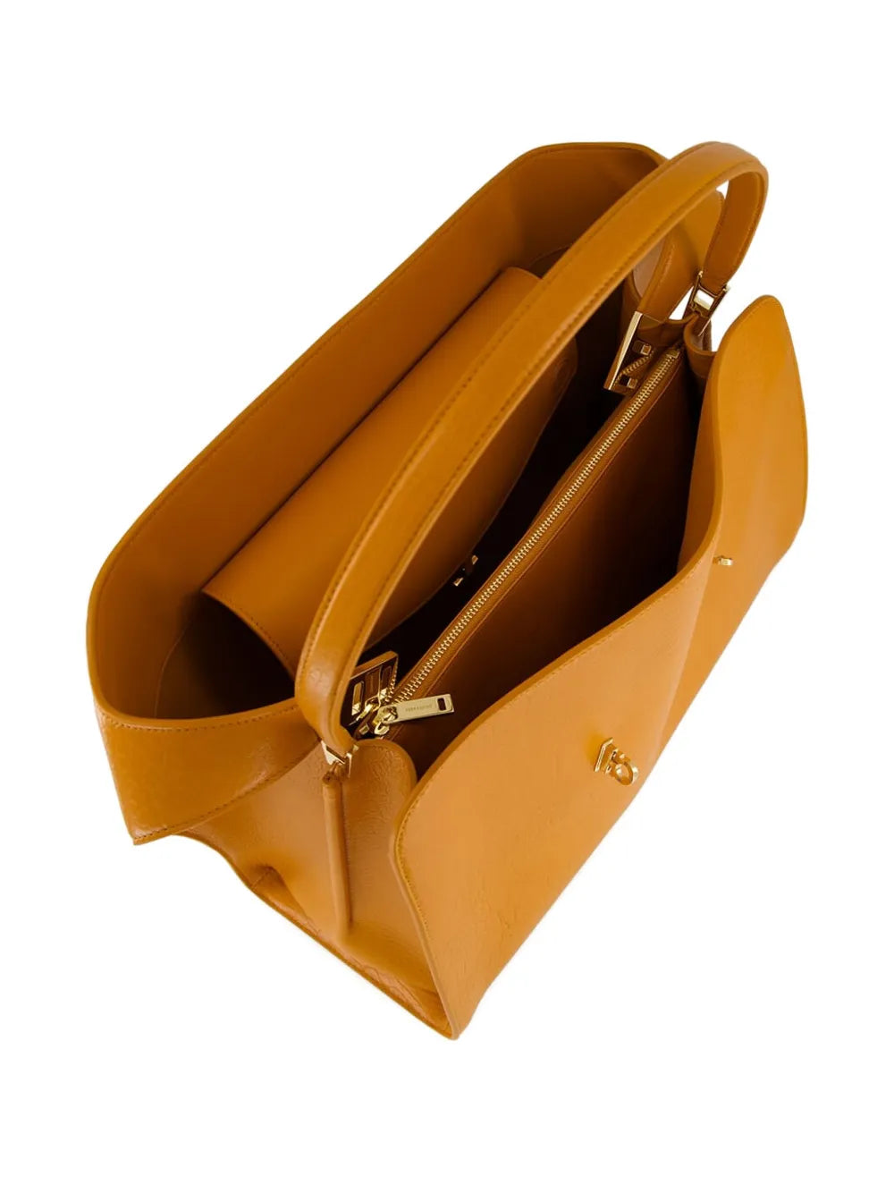 Ferragamo Medium Hug Maxi Grain Leather Shoulder Bag