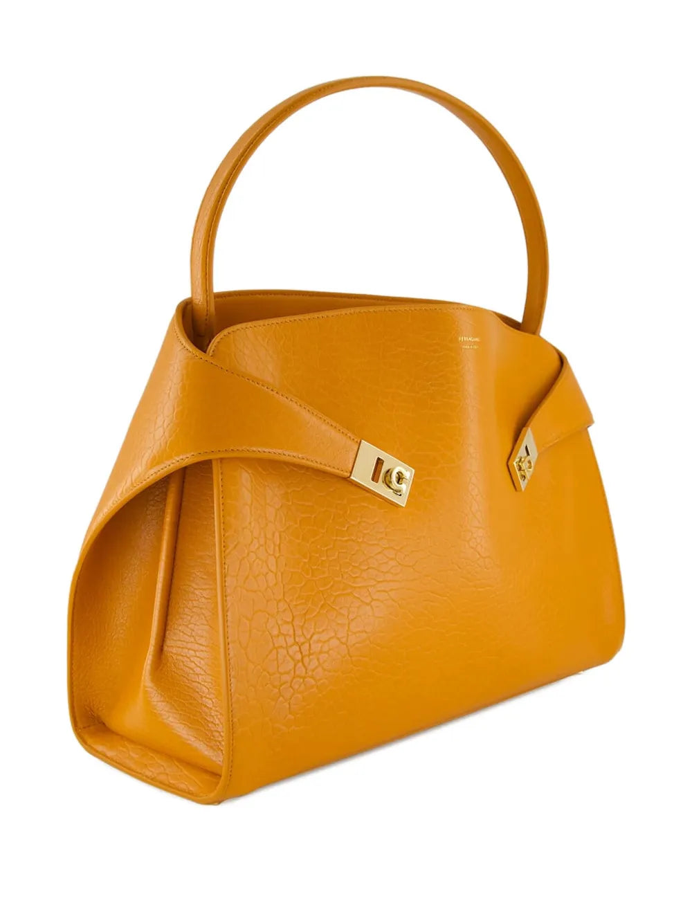 Ferragamo Medium Hug Maxi Grain Leather Shoulder Bag