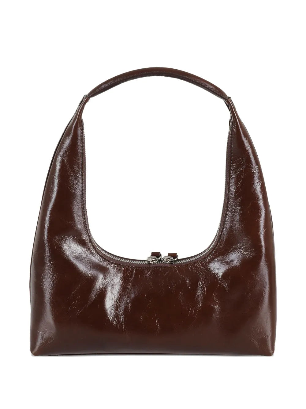 Marge Sherwood Crinkled Leather Shoulder Bag