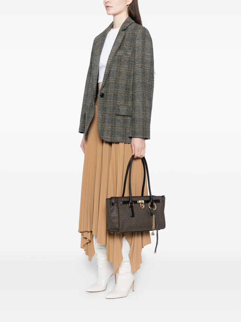 Michael Kors Small Hamilton Moderne Shoulder Bag