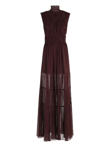 Ulla Johnson High Neck Maxi Dress