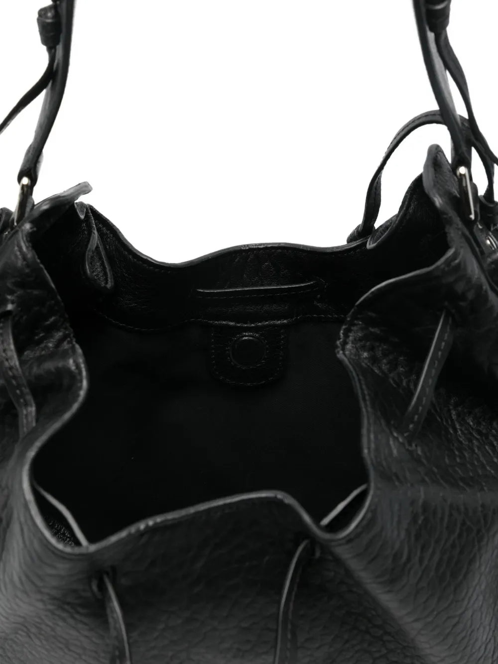 Isabel Marant Bolton Drawstring Leather Shoulder Bag