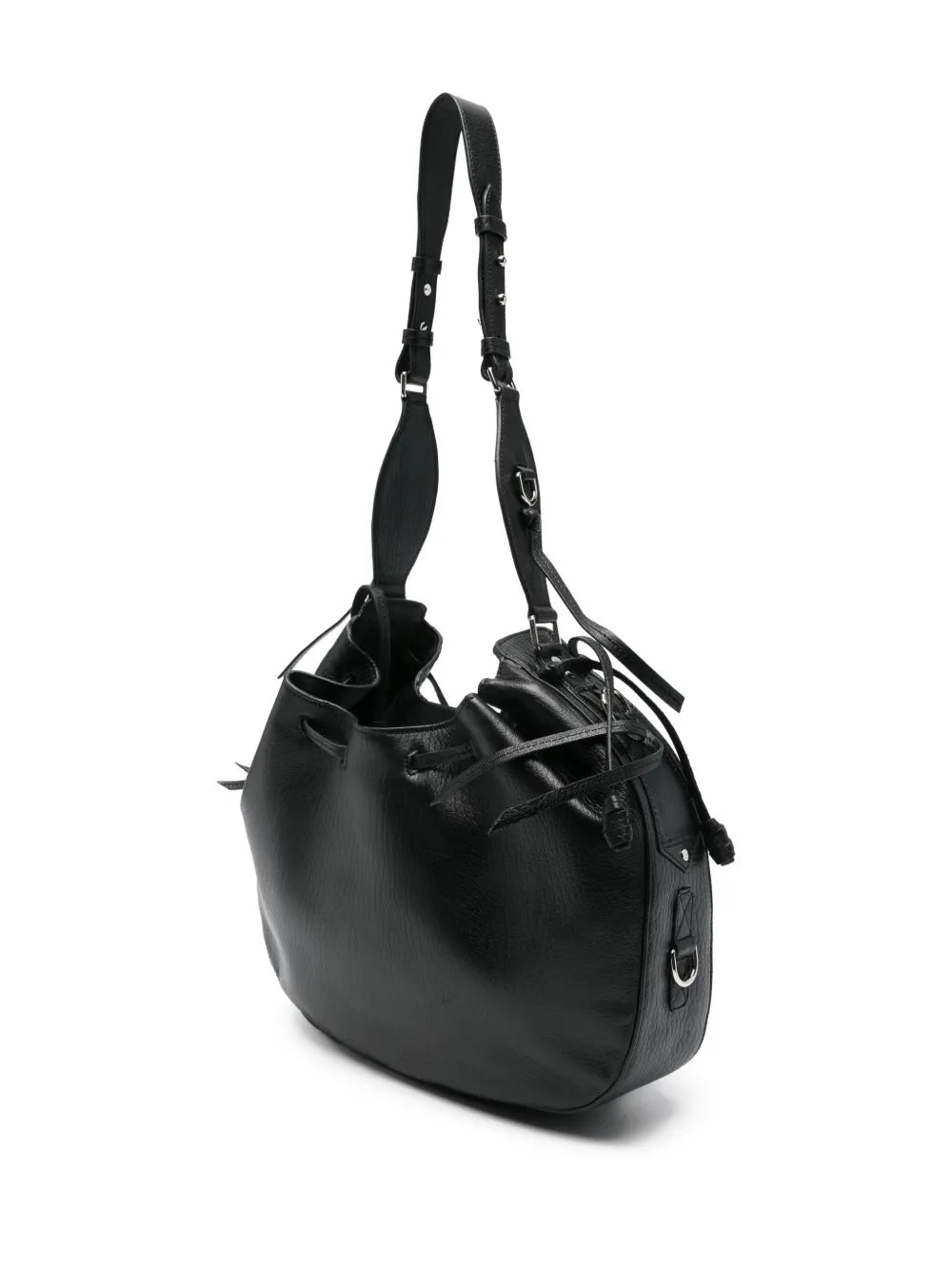 Isabel Marant Bolton Drawstring Leather Shoulder Bag