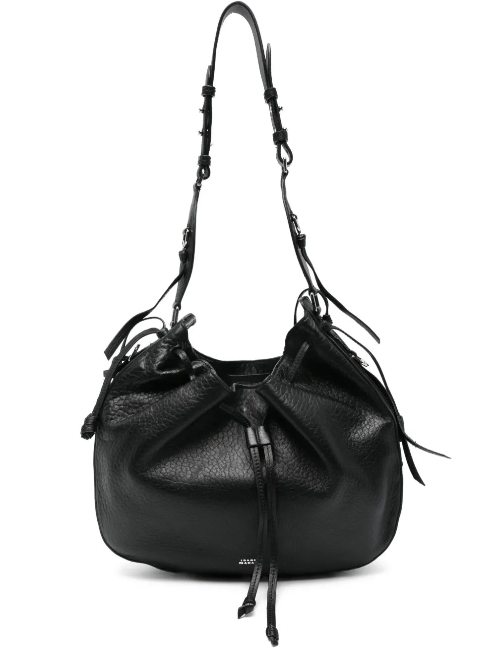 Isabel Marant Bolton Drawstring Leather Shoulder Bag