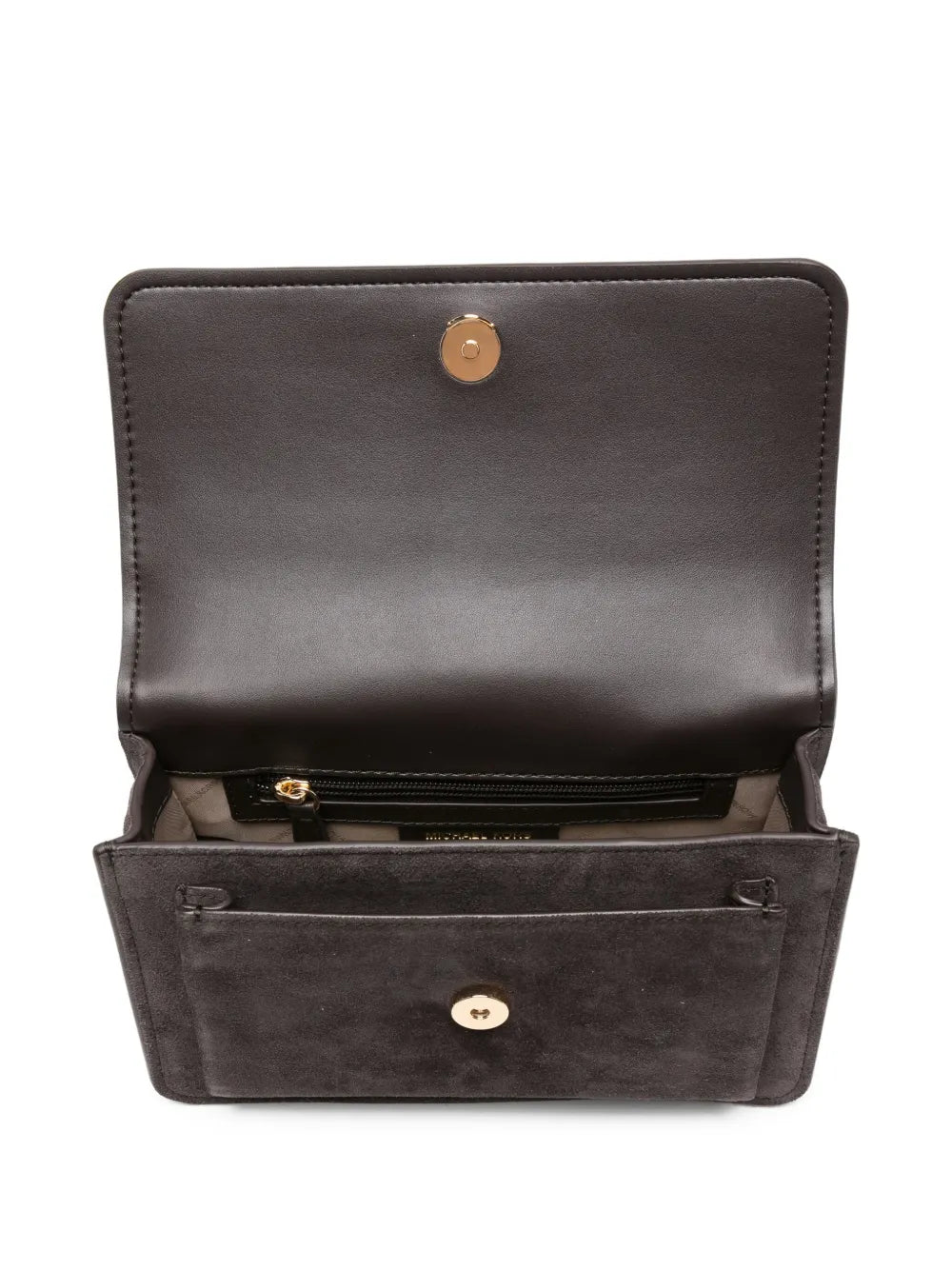 Michael Kors Claire Suede Shoulder Bag