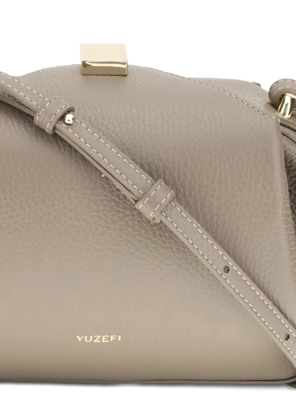 Yuzefi Small Oyster Pleated Magnet Closure Shoulder Bag