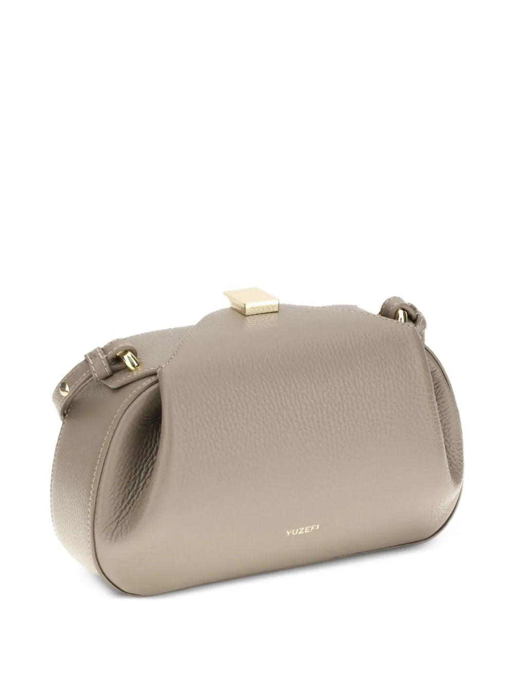 Yuzefi Small Oyster Pleated Magnet Closure Shoulder Bag