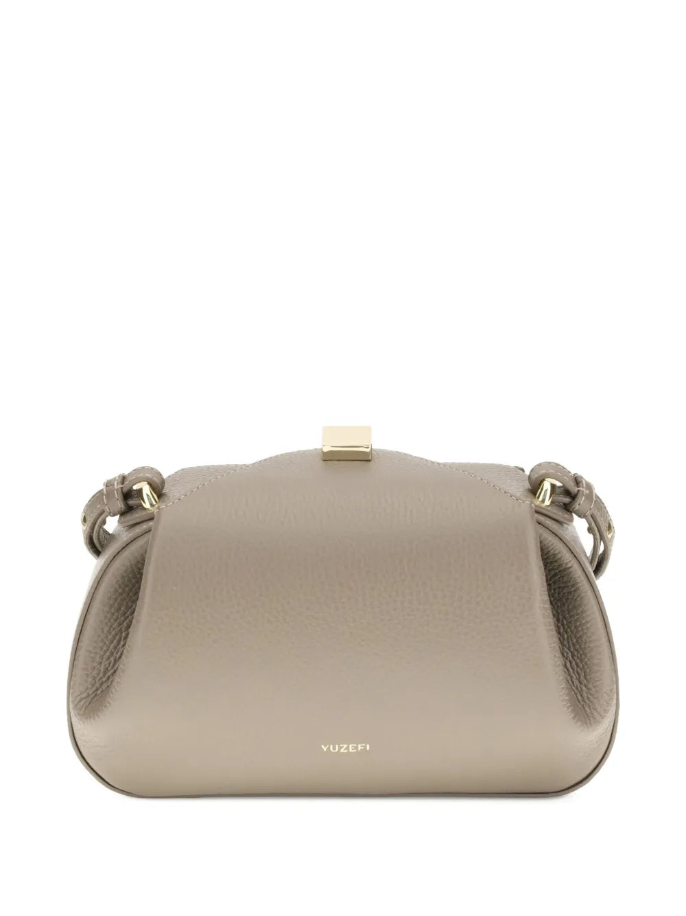 Yuzefi Small Oyster Pleated Magnet Closure Shoulder Bag