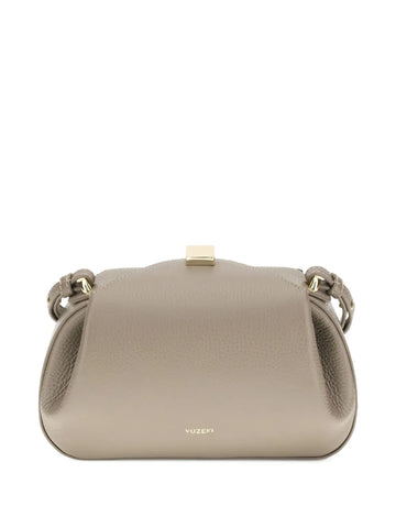 Yuzefi Small Oyster Pleated Magnet Closure Shoulder Bag