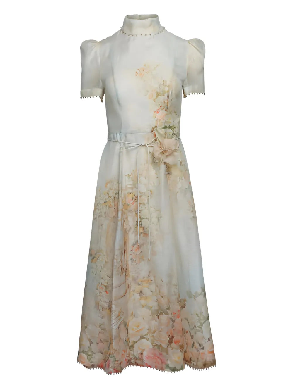 Zimmermann Memento Floral Print Midi Dress