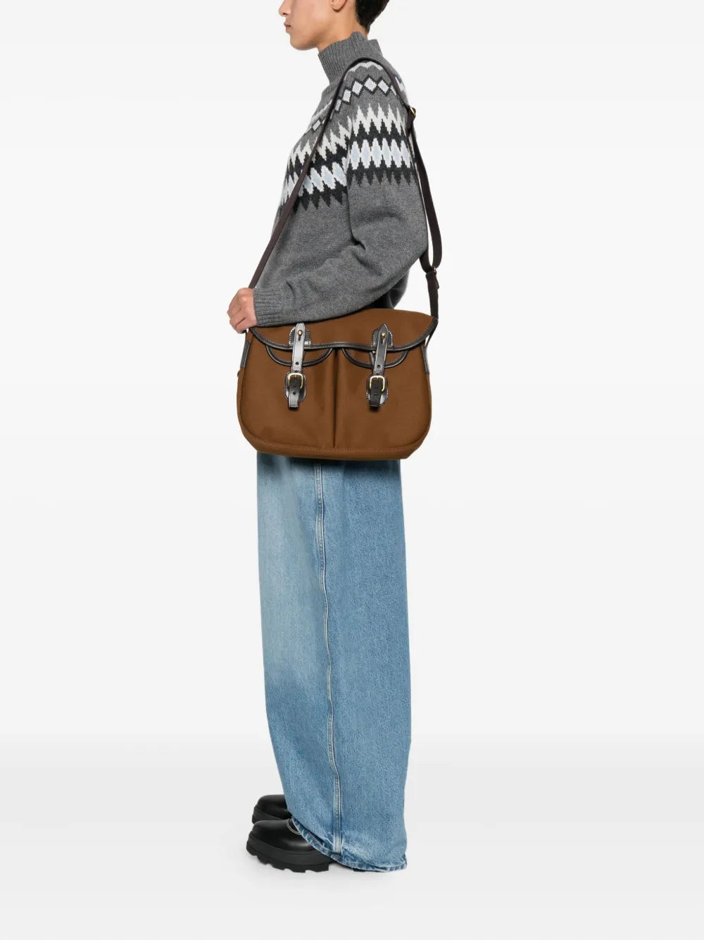 Brady Ariel Buckled Shoulder Bag