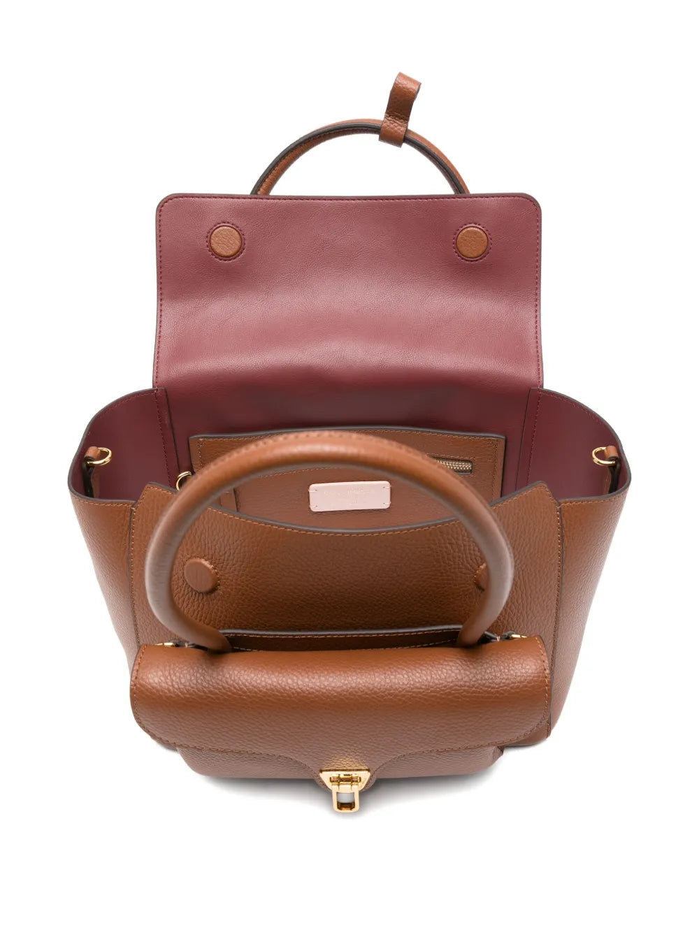 Coccinelle Flap Pocket Chain Shoulder Bag