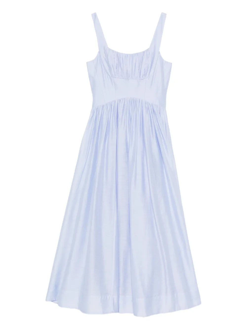 Aje Mist Ruched Midi Dress