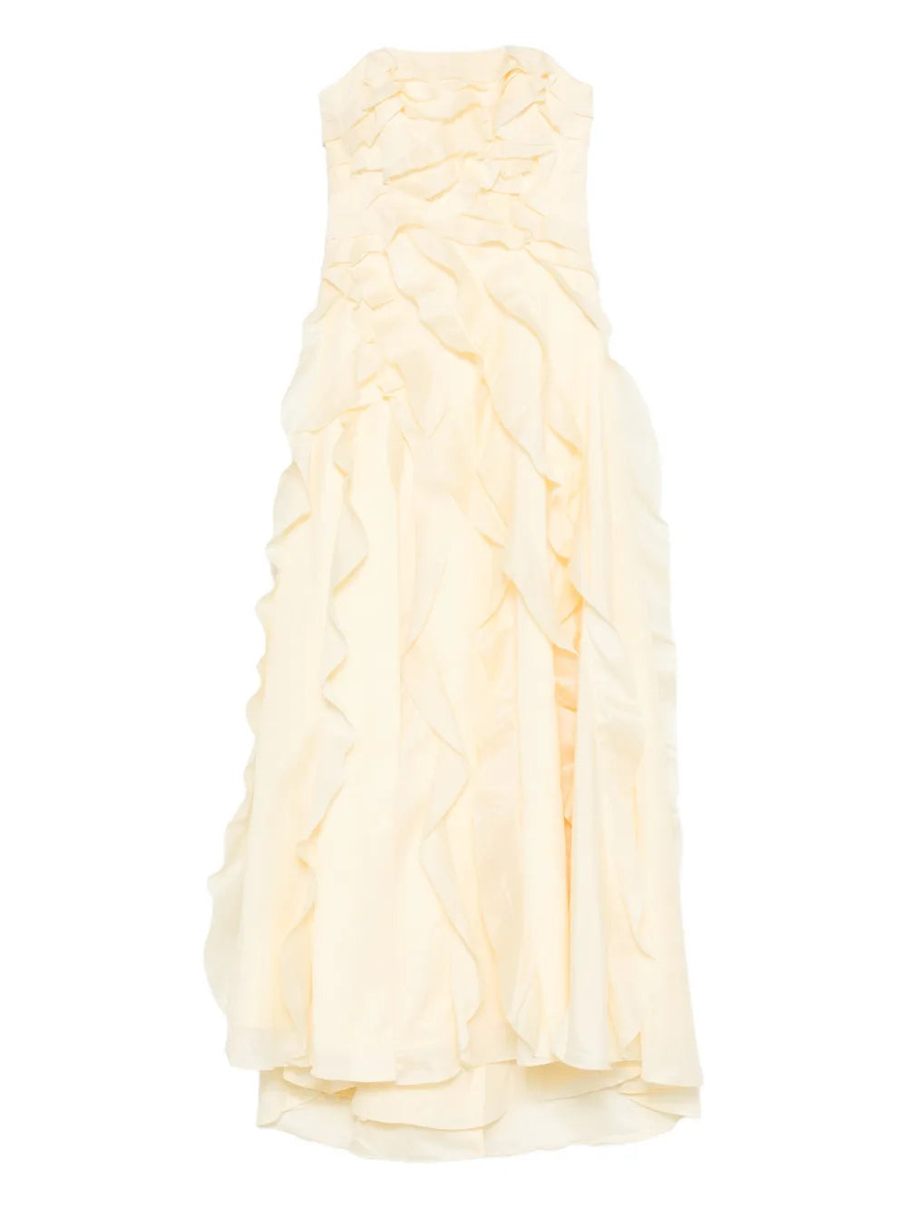 Aje Allairie Ruffled Gown