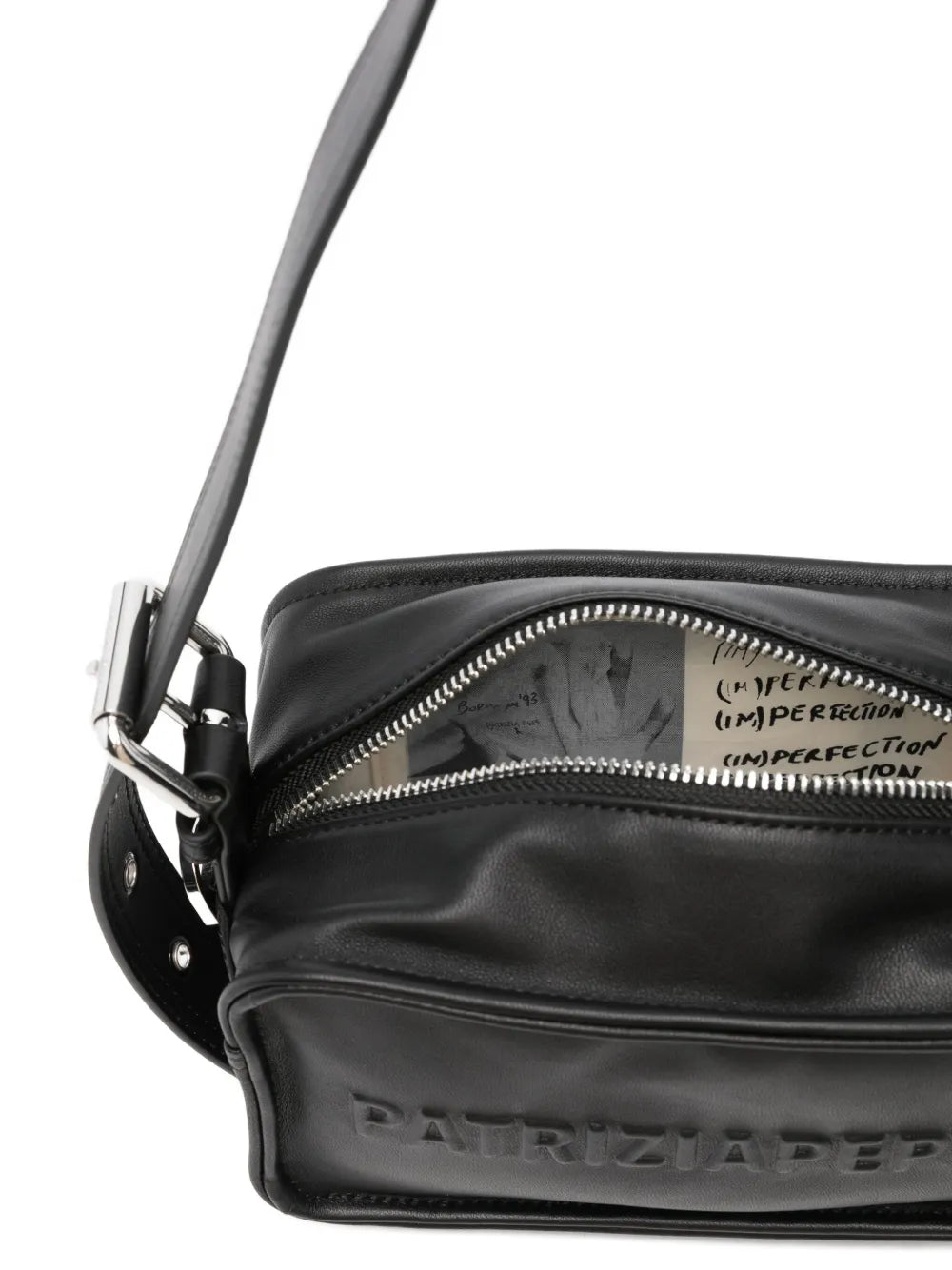 Patrizia Pepe Logo Embossed Shoulder Bag