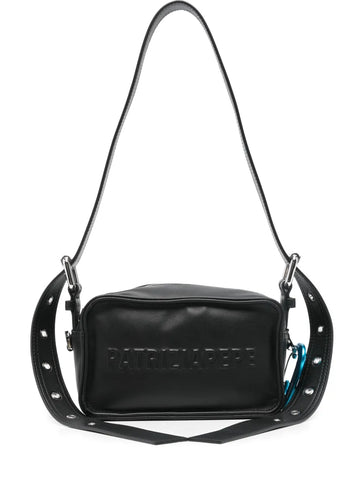 Patrizia Pepe Logo Embossed Shoulder Bag