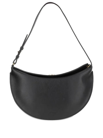 Jacquemus Small Oval Calfskin Leather Shoulder Bag