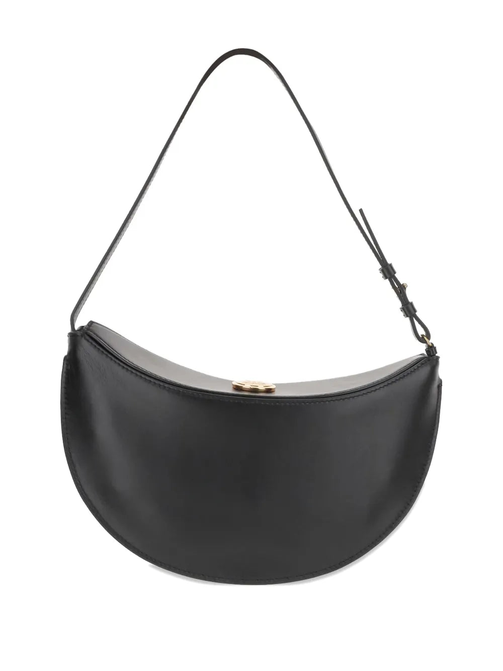 Jacquemus Small Oval Calfskin Leather Shoulder Bag
