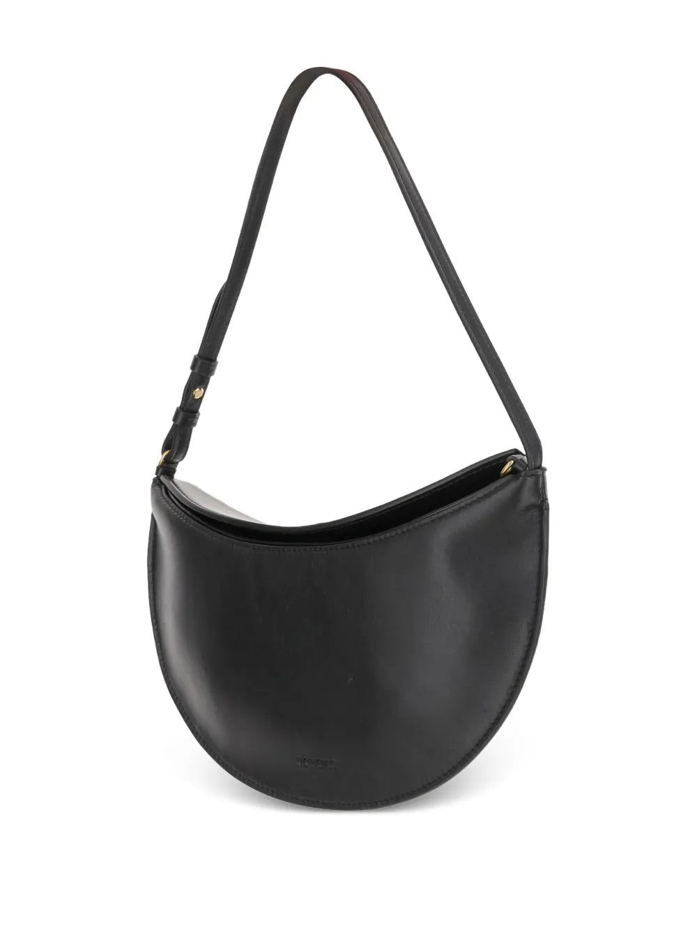 Jacquemus Small Oval Calfskin Leather Shoulder Bag