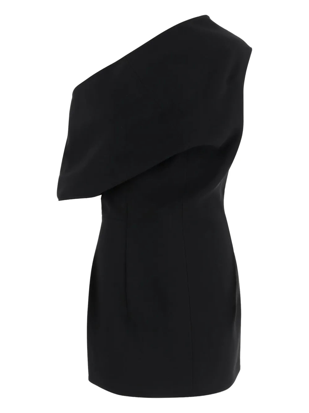 Jacquemus Pesce Draped One Shoulder Mini Dress
