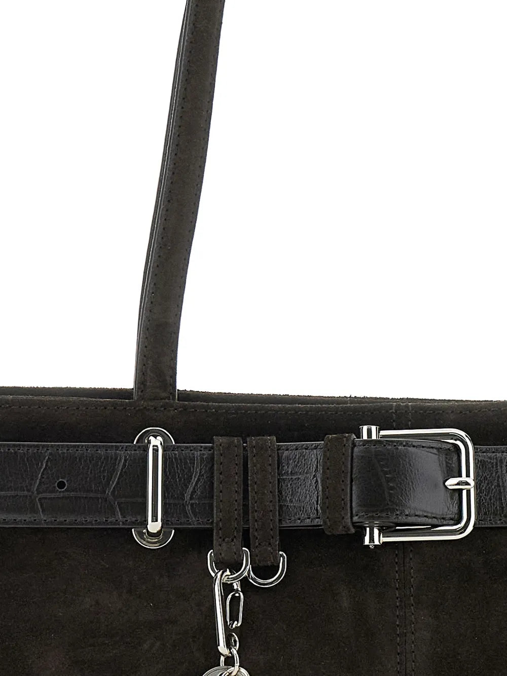 Osoi Small Brocle Suede Belt Shoulder Bag