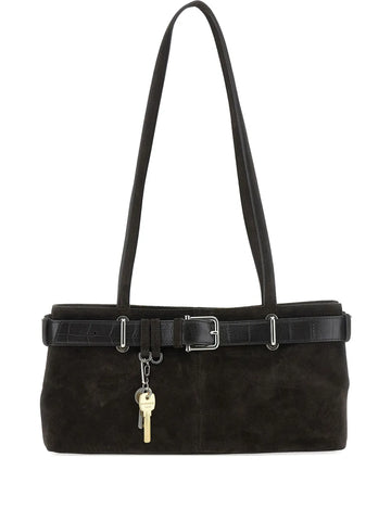 Osoi Small Brocle Suede Belt Shoulder Bag