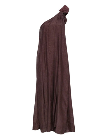 Mes Demoiselles Rose Embellished One Shoulder Dress