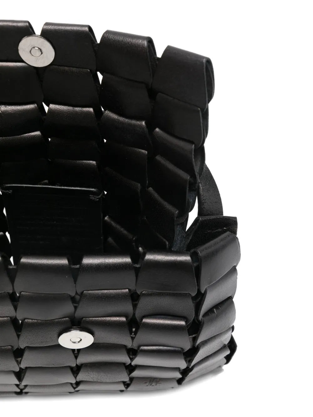 Dragon Diffusion Leather Woven Shoulder Bag