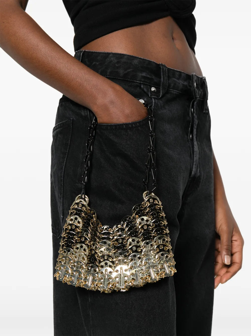 Rabanne Mini 1969 Disc Shoulder Bag