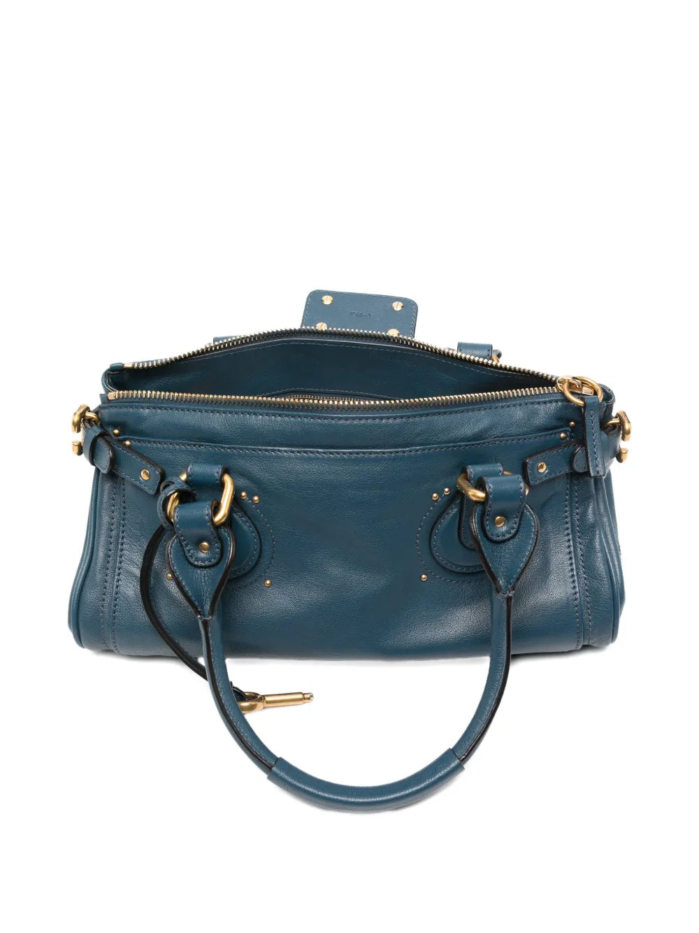 Chloe Paddington Grained Leather Shoulder Bag