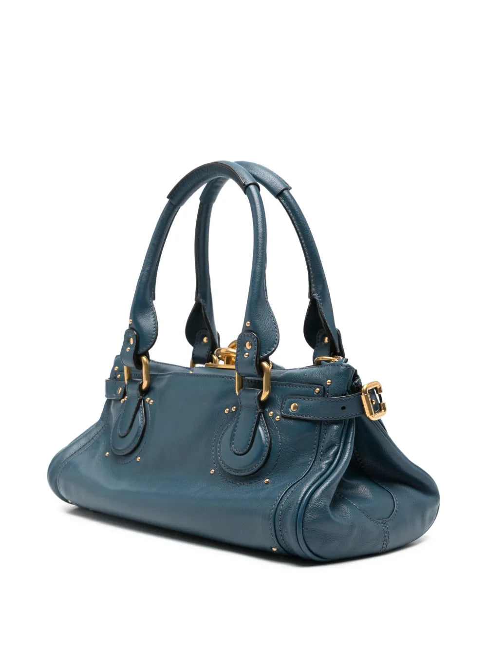 Chloe Paddington Grained Leather Shoulder Bag