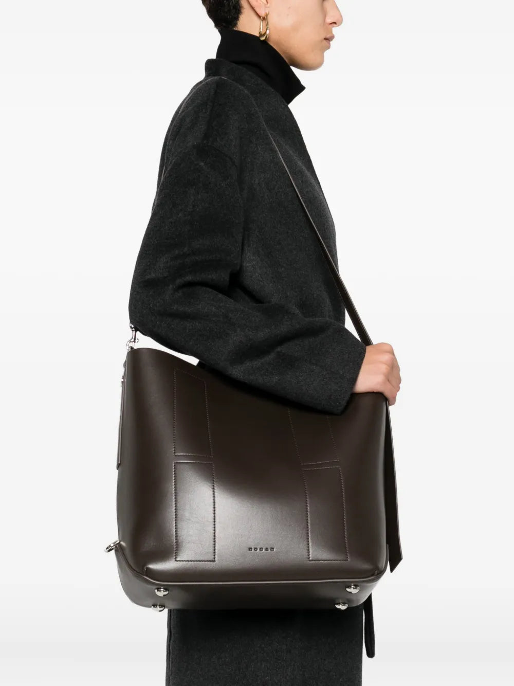 Hogan Panelled Shoulder Bag