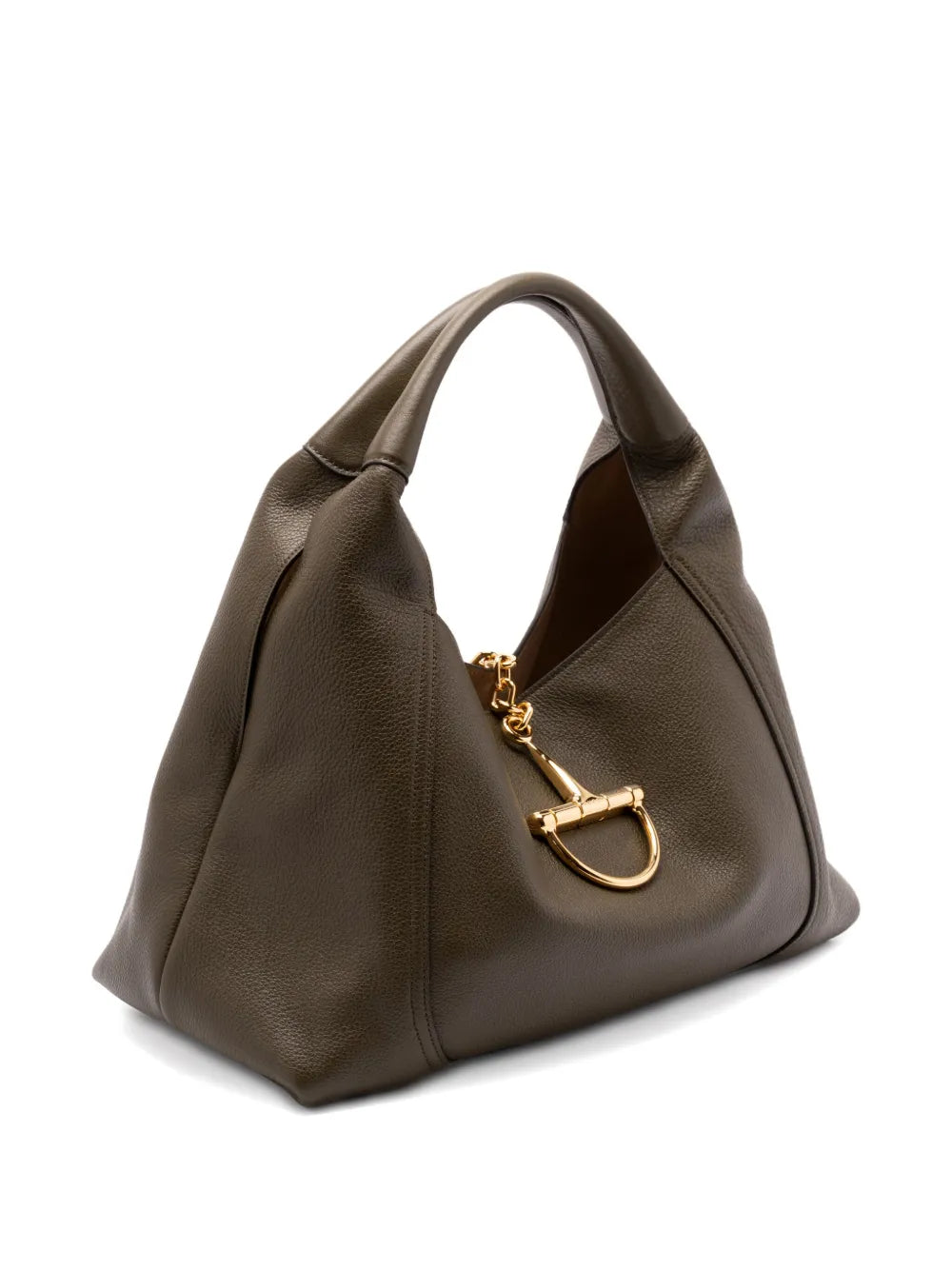 Gucci Maxi Softbit Leather Shoulder Bag