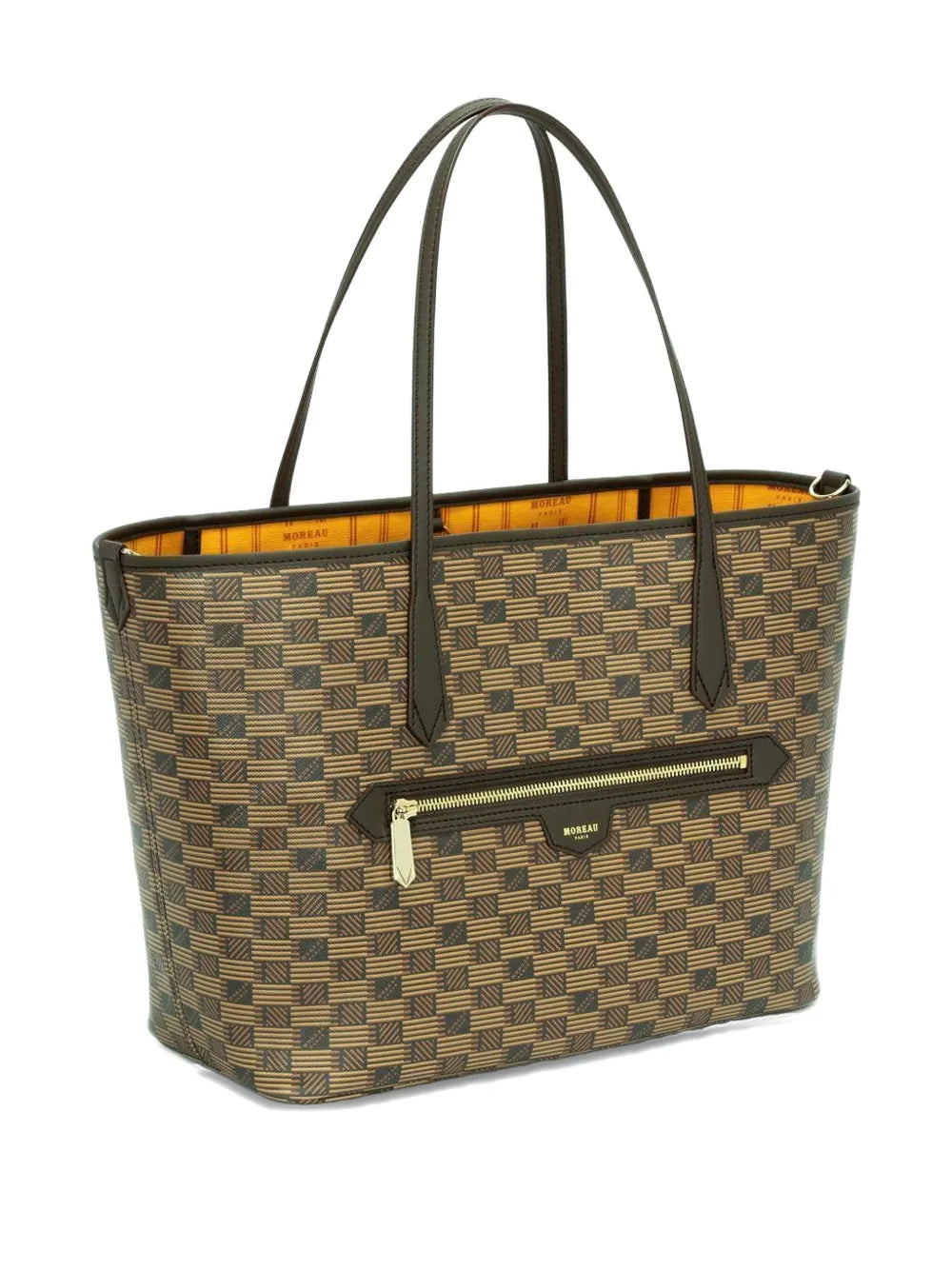 Moreau Medium Monaco Geometric Pattern Shoulder Bag