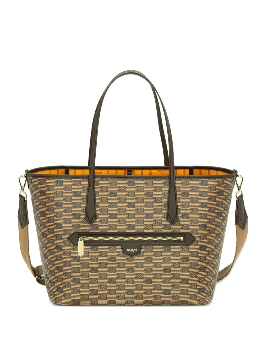 Moreau Medium Monaco Geometric Pattern Shoulder Bag