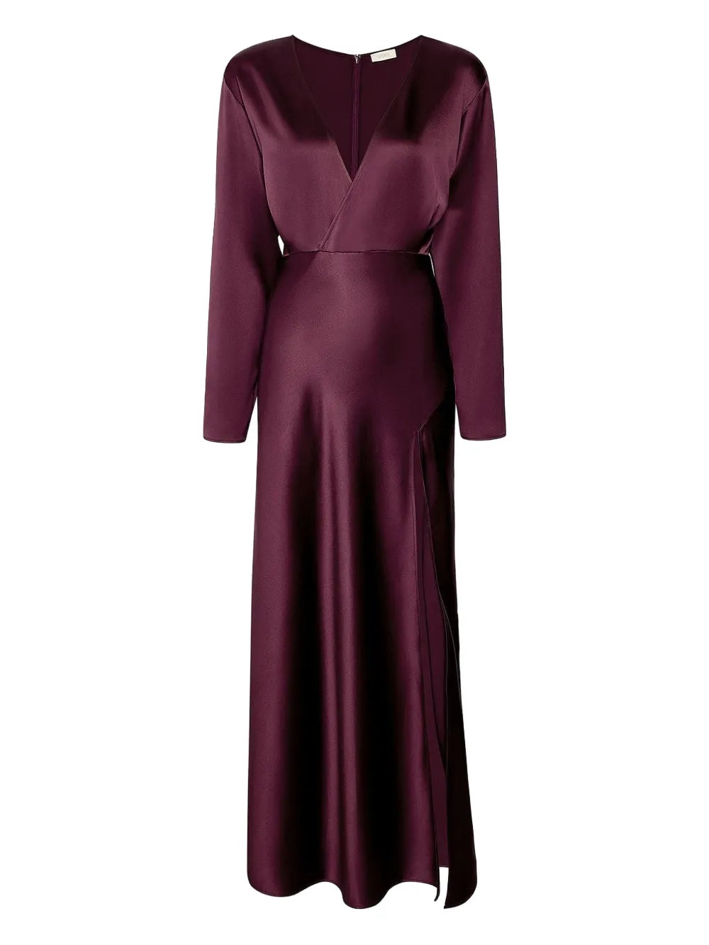 Lapointe V Neck Side Slit Dress