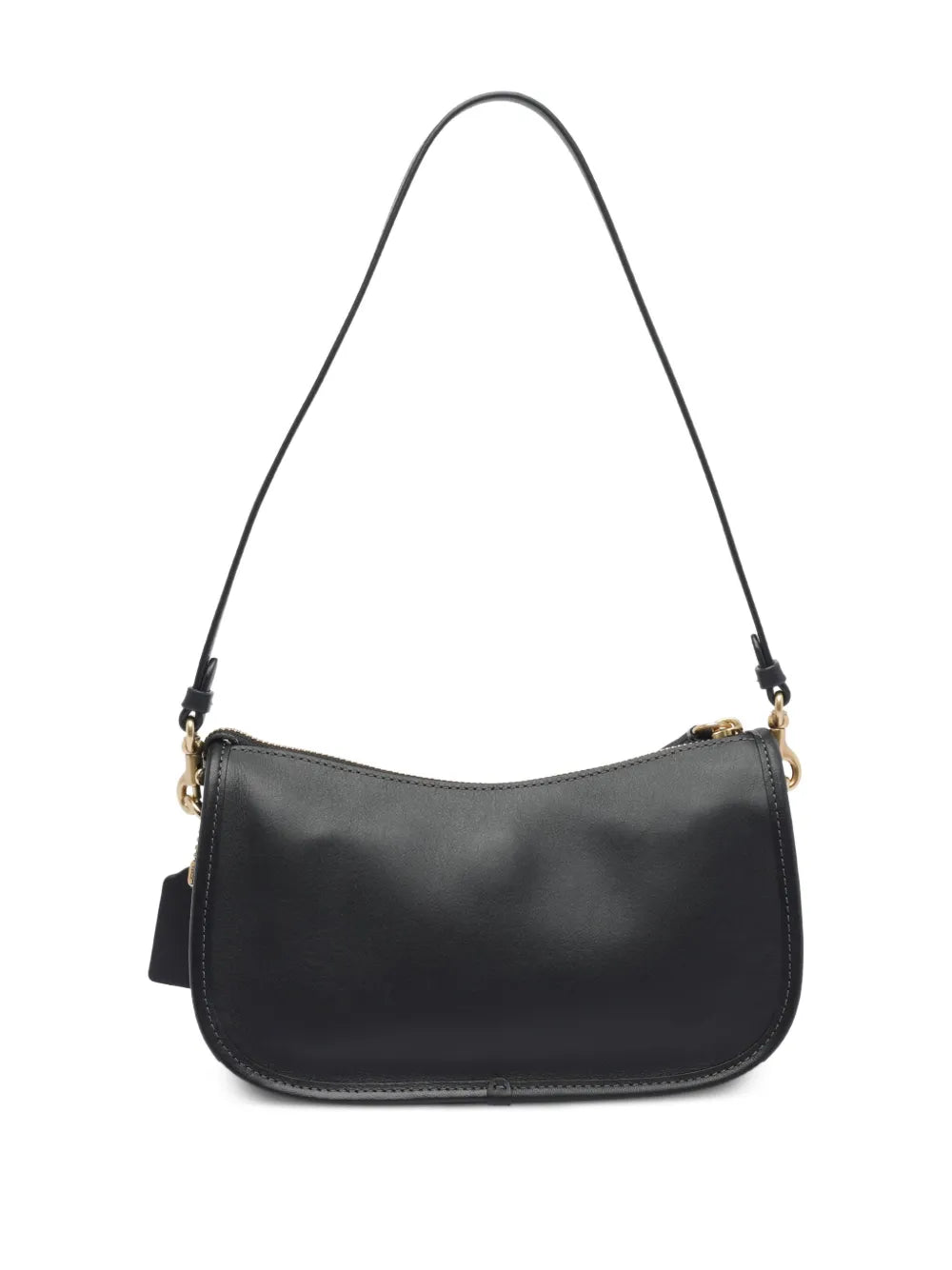 Coach Zip Closure Chain Strap Shoulder Bag
