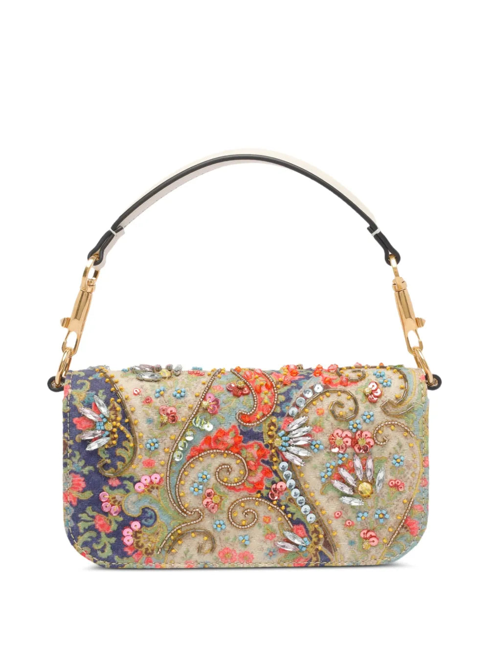 Valentino Garavani Mini Loco Paisley Vlogo Signature Shoulder Bag