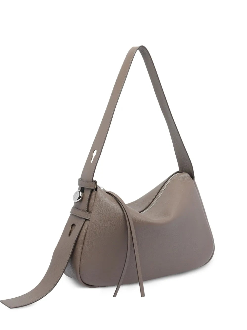 Tory Burch Romy Zip Fastening Leather Shoulder Bag