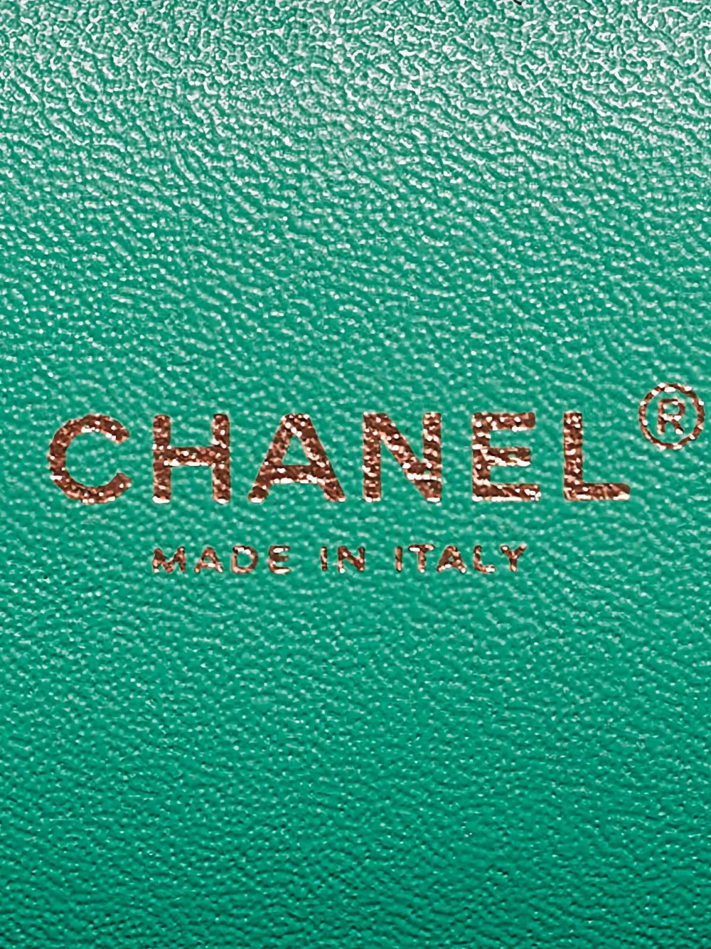 Chanel Pre Owned 1182593 Green