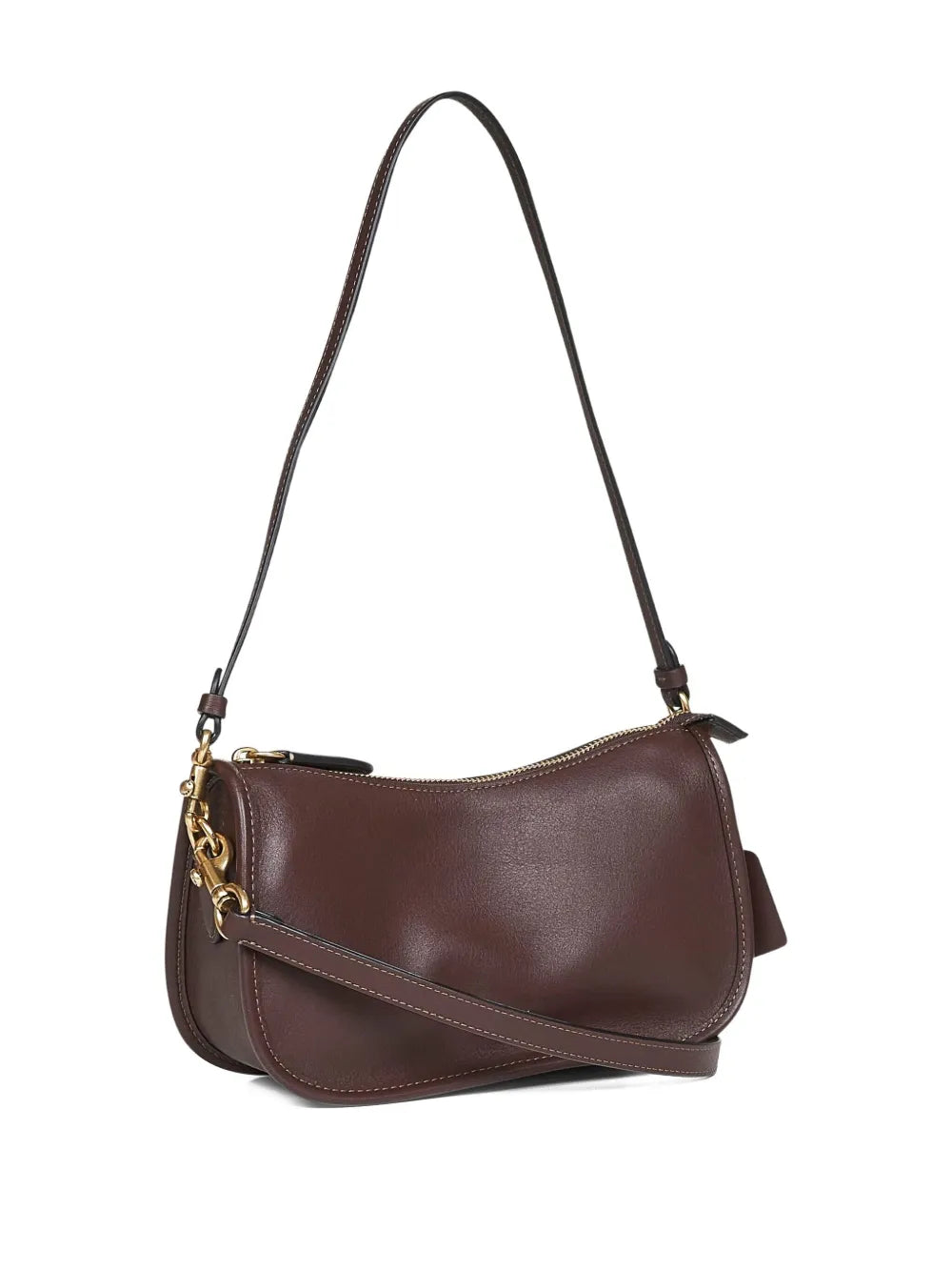 Coach Waverly Logo Embossed Shoulder Bag