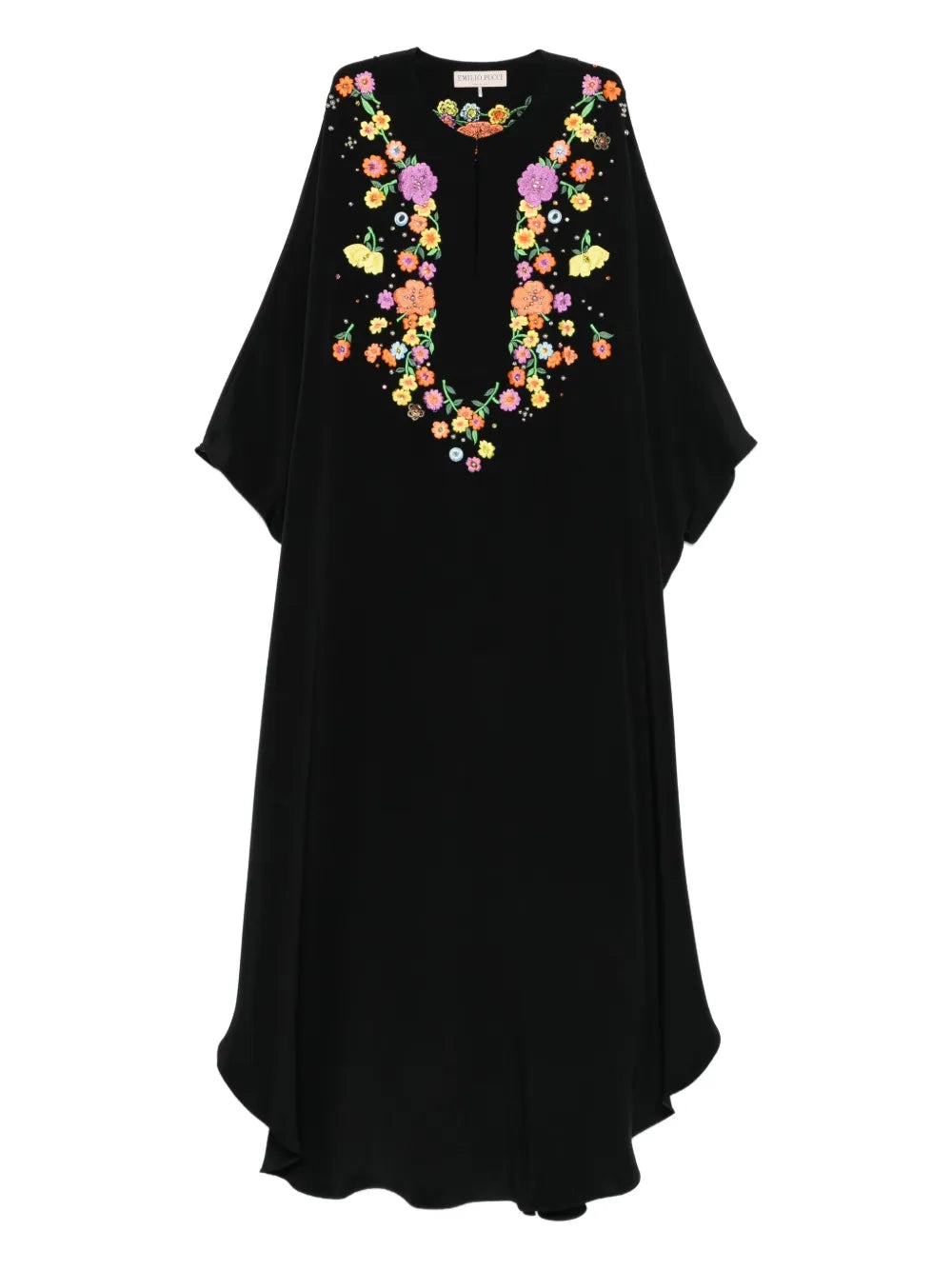 Pucci Floral Embroidered Maxi Dress