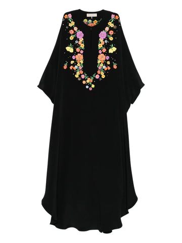 Pucci Floral Embroidered Maxi Dress