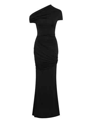 Paris Georgia Pascal One Shoulder Maxi Dress