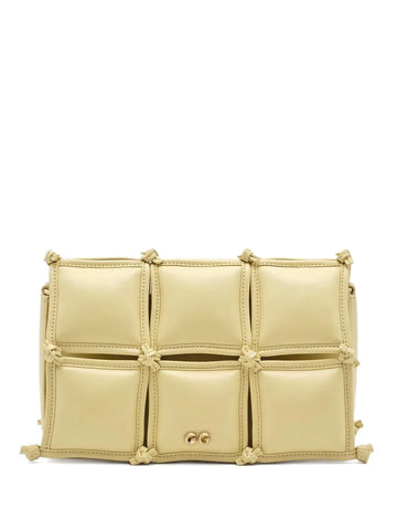 Cult Gaia Prue Knotted Padded Cross Body Bag