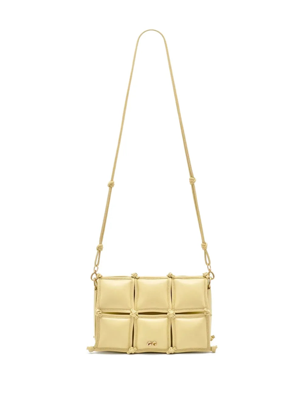 Cult Gaia Prue Knotted Padded Cross Body Bag