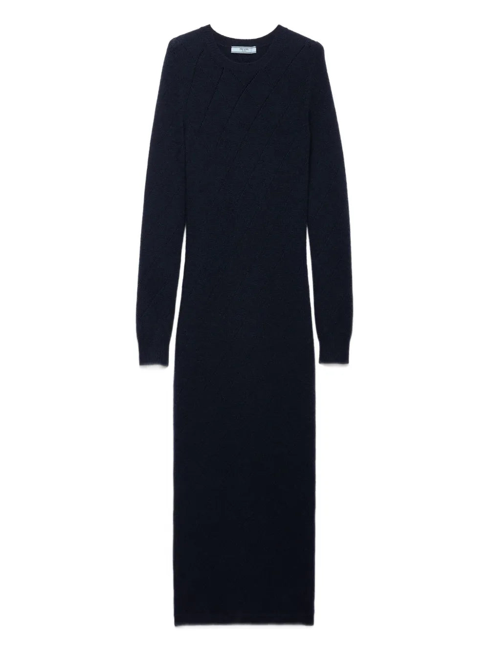 Prada Crew Neck Maxi Dress