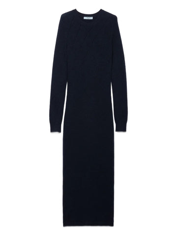 Prada Crew Neck Maxi Dress
